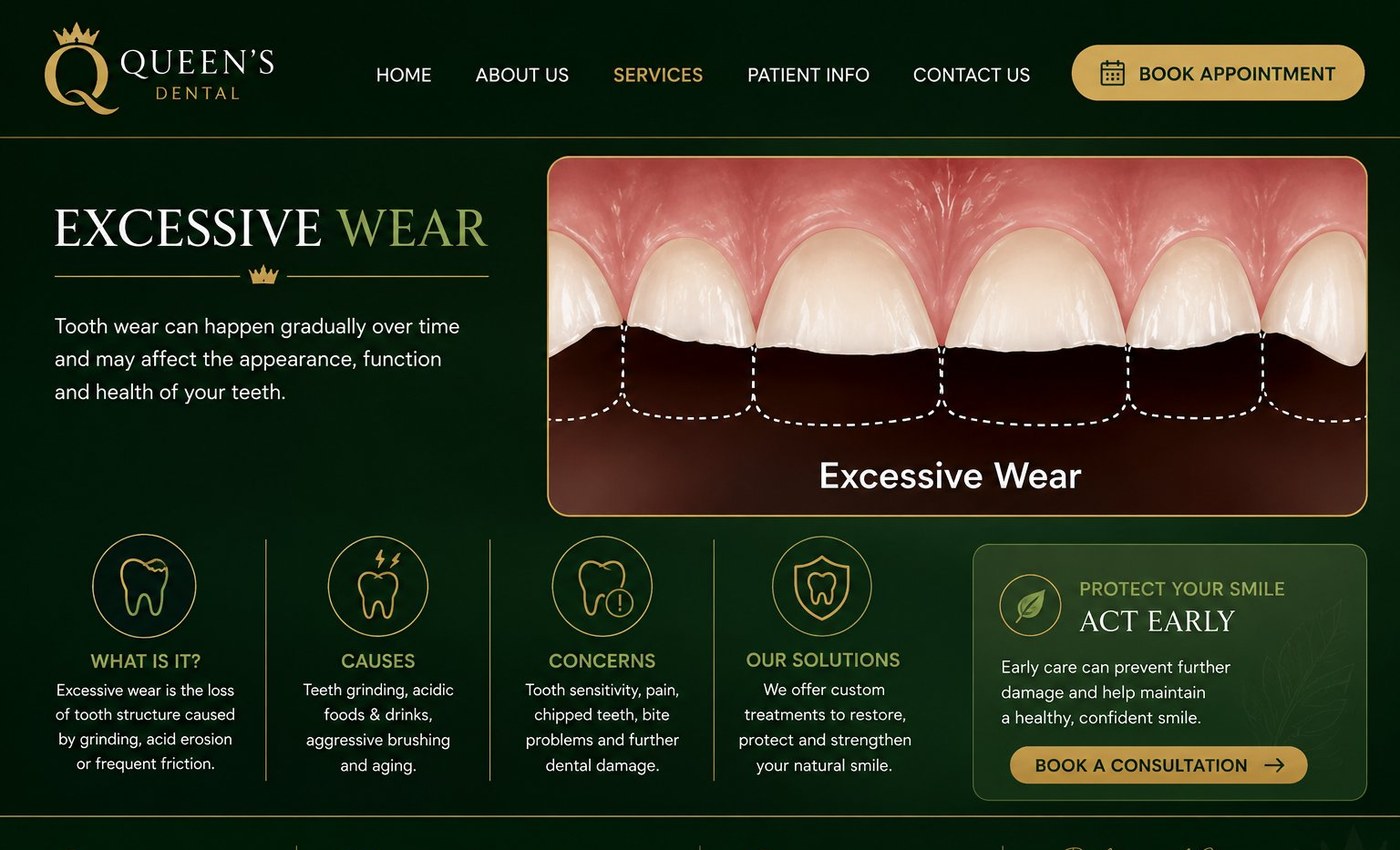 Excessive tooth wear: what it is, its causes, the concerns it raises and how it can be treated
